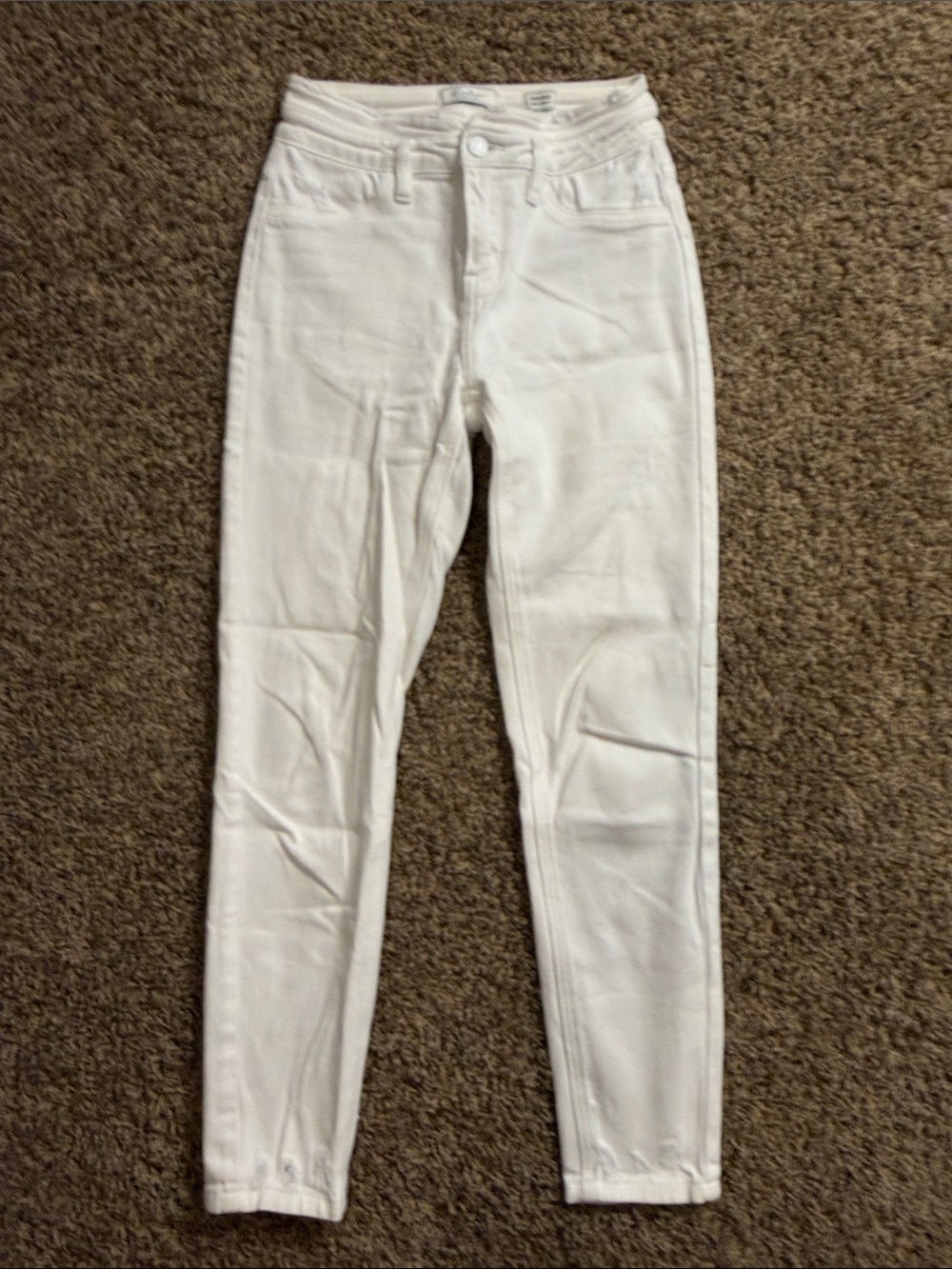 KanCan White Women's High-Rise Skinny Jeans
